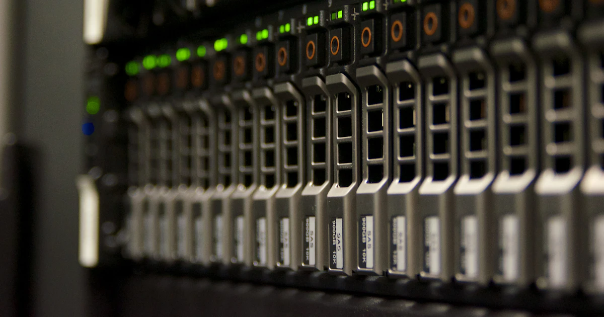 Server rack hosting an autonomous AI agent